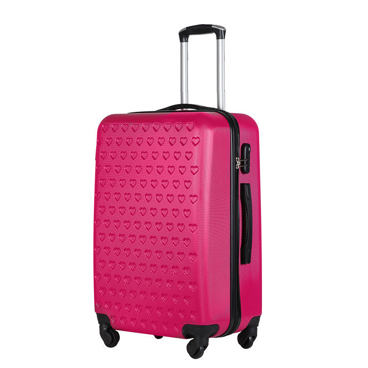 Foreign trade six-piece trolley case, suitcase,  wholesale, universal wheel gift box manufacturer, multi-piece set, password bag.