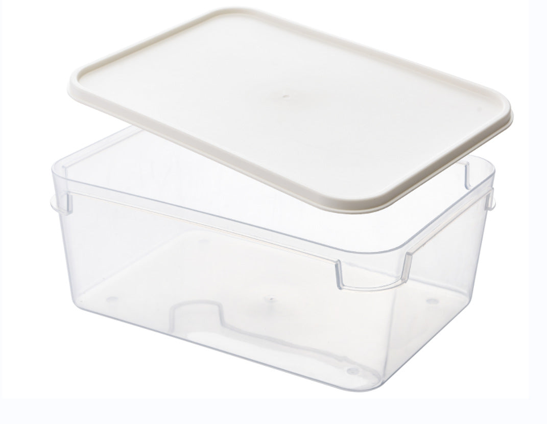 PP kitchen plastic crisper, refrigerator storage, simple European style, sub-packaging, no odor, high value of food storage