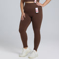 Fashion lycra classy yoga pants women's plus size hip lifting high waist sports pants lulu same style nude fitness pants
