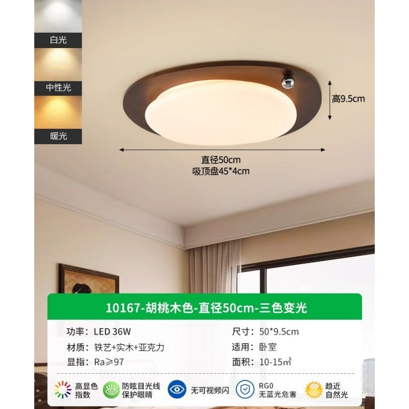Circle of Light Living Room Main Light 2025 New Modern Simple Atmospheric Ceiling Light Zhongshan Lighting Whole House Package 1