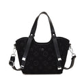 Elegant fashion western-style women's bag, lychee pattern, popularcasual women's bag, shoulder crossbody, textured korean style vegetable basket bag