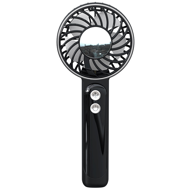 2025 new outdoor handheld fan - usb rechargeable, silent desktop fan for home use - mini fan for students on the go