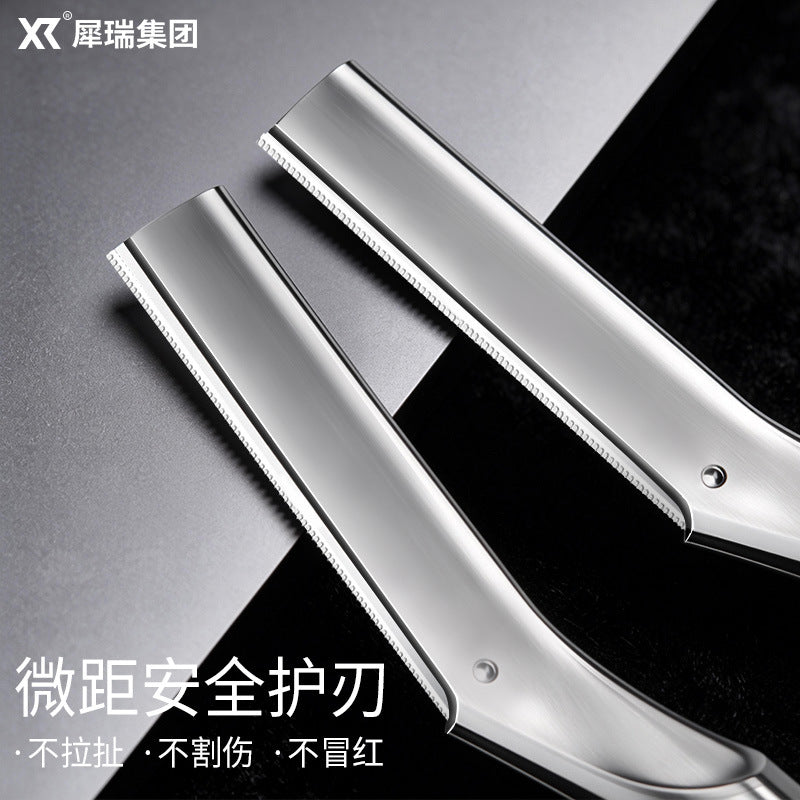 Rhino zinc alloy eyebrow trimmer security anti-scratch eyebrow trimmer female eyebrow trimmer makeup artist special eyebrow trimmer handy gadget wholesale