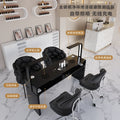 Cute popular scandinavian makeup stool bedroom backrest chair light luxury ins style modern minimalist nail salon