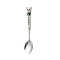 White panda pointed spoon