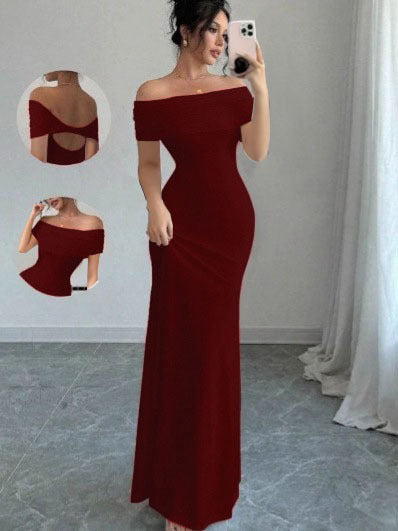 new arrival: sleeveless off-the-shoulder bodycon mini dress - chic, sexy, and figure-flattering for the modern woman