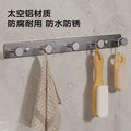 No punching clothes hook wall-mounted entrance door back coat wall entrance entrance clothes row hook clothes hanger hook