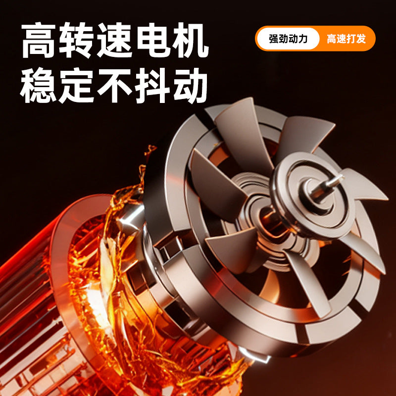 Electric milk frother coffee frother home cream whipper handheld small mixer wireless egg beater