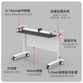 Saint li folding training table and chair mobile office desk bench table patchwork conference table student desk
