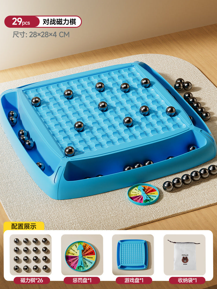 Magnetic battle chess: a fun and educational tabletop game for kids - develop focus, strengthen family bonds, and boost cognitive skills!