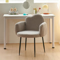 Cosmetic chair for home girls bedroom dressing stool manicure shop lambswool back chair manufacturer high elastic sponge