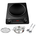3500w black concave surface [comes with soup pot + ladle]