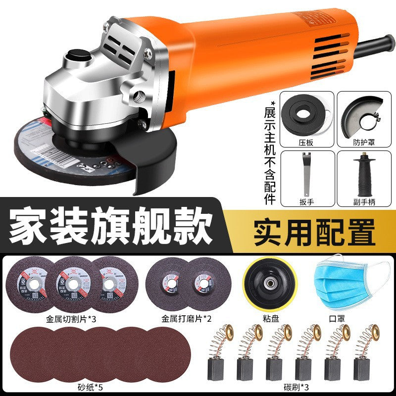 Chuangjiao angle grinder polisher cross-border communication brushless polisher power tool cutting machine hand grinding wheel can be used at home
