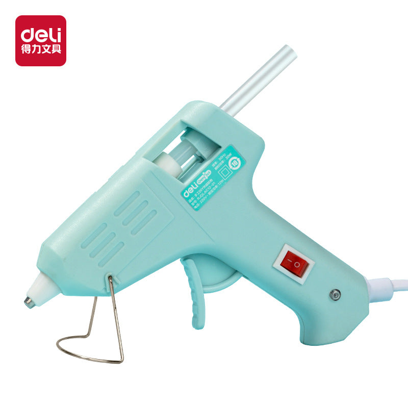 Deli hot melt glue gun DIY household hot melt glue grab kindergarten handmade hot melt gun hot melt stick glue 7mm wholesale