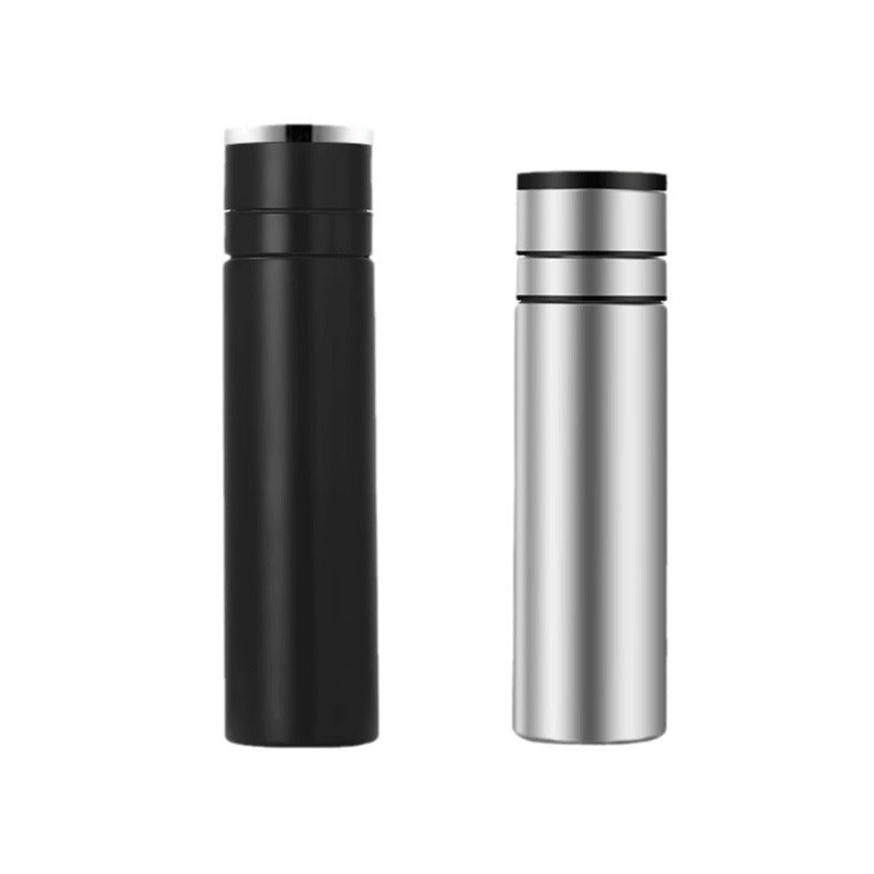Warm display thermos cup 316 stainless steel quick-open cup water cup outdoor portable tea cup car tea water separation cup