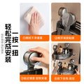 Suction cup bathroom organizer - corner shelf, no drilling required, for bathroom, toilet, and shower storage