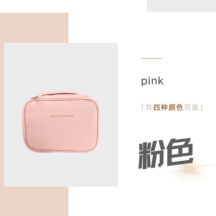 Split the cosmetic bag at will, portable women's new partition, large-capacity cosmetic storage bag, travel toilet bag, waterproof.