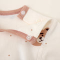 Baby pure cotton boneless high waist belly protection fall and winter autumn clothes suit baby heattechseparatessuit baby suit