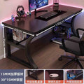 Perforated board e-sports table desktop computer table bedroom for home desk student study desk bookshelf all-in-one table