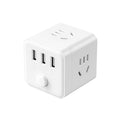 Magic cube socket converter multifunctional with usb mini compact travel portable extension strip for home power strip
