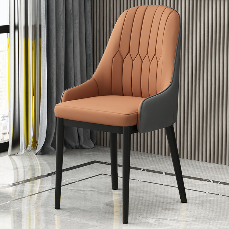 Nordic dining chair - modern minimalist design for home, premium quality, light luxury backrest, casual dining chair, restaurant & cafe seating