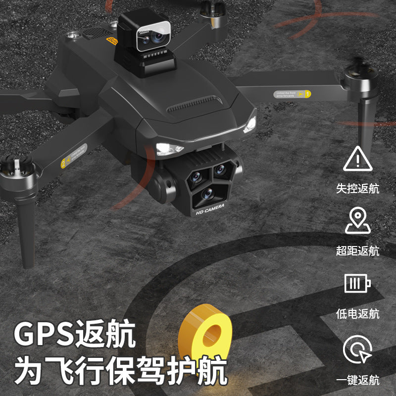 Uav p20 drone - auto return to home, gps, 3-axis gimbal, 8k aerial photography, obstacle avoidance, quadcopter, remote control aircraft