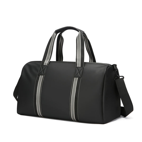 New men's travel bag large-capacity pu dry and wet separation storage handbag storage bag sports training fitness bag