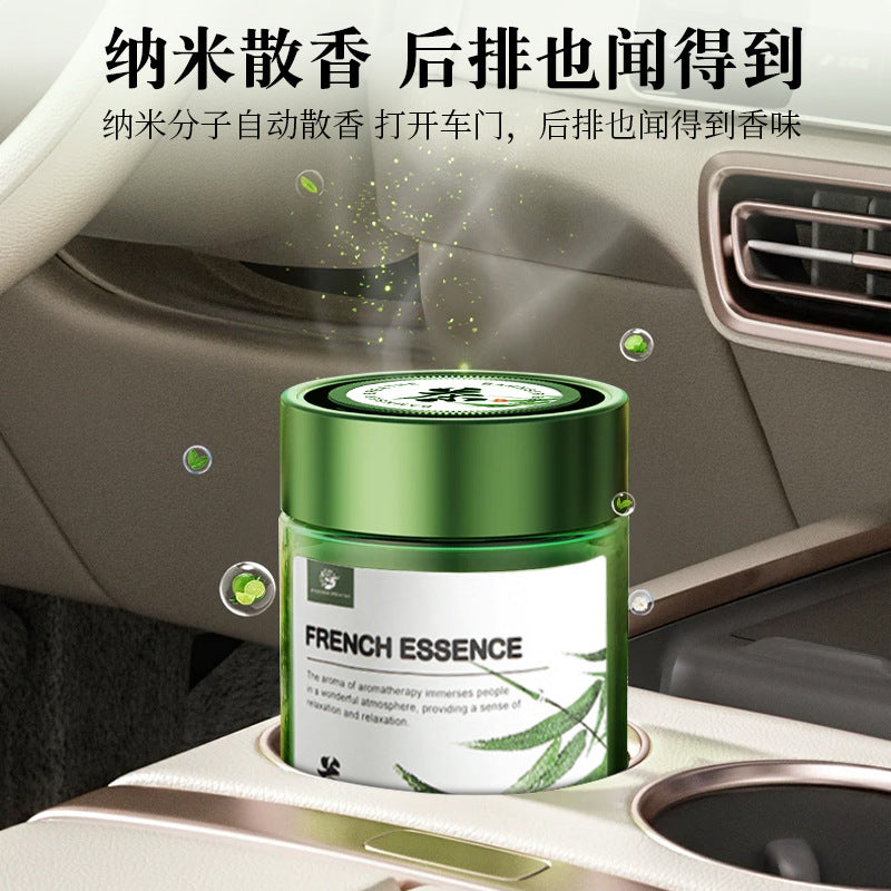 Jasmine tea car air freshener 2026 new solid perfume bar - men's scent, long-lasting, light fragrance for car use
