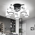 Retro style restaurant chandelier new arrivalcasual style bedroom lamp dustproof creative lamp scandinavianaccessible luxuryelegant dining room lamp
