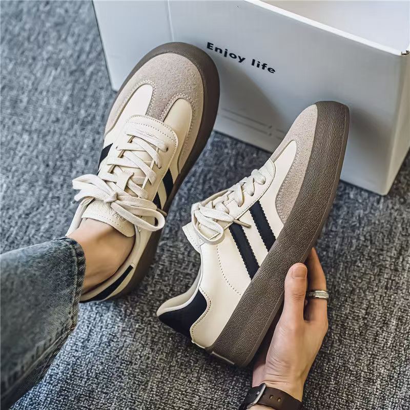 German army trainers (gats) men's shoes 2025 new winter collection - niche design, hong kong style, fashionable retro low-top casual sneakers for men