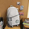 2025 new arrival: factory direct, high-capacity, durable, water-resistant fabric backpack - minimalist, trendy, and cool for middle school students