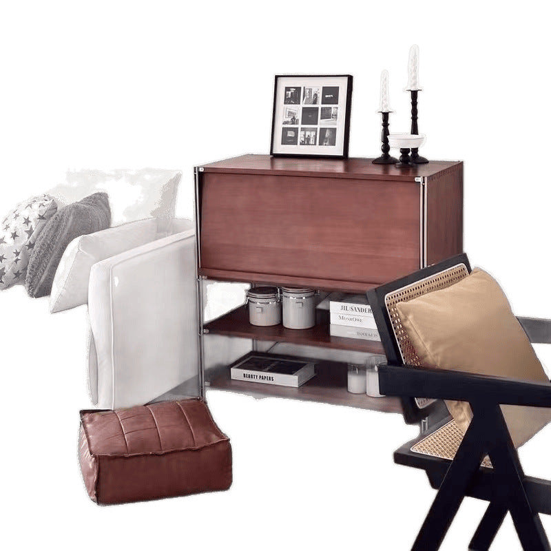 Floor-to-ceiling storage cabinet Antique furniture Sweeping robot Shelf Living room Low cabinet Magazine cabinet Display cabinet