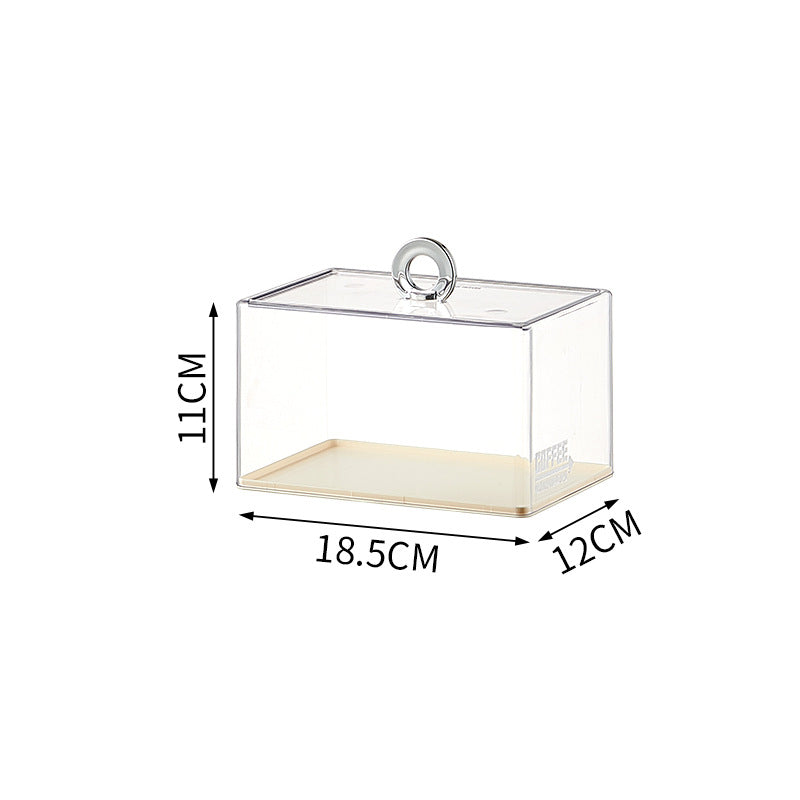 Blind box display stand Storage transparent large small ornament display box desktop can be superimposed acrylic figure display stand