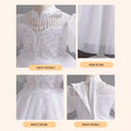 summergirldress summer dress kids dress puff sleeve large swing style princess gauze skirt birthday skirt