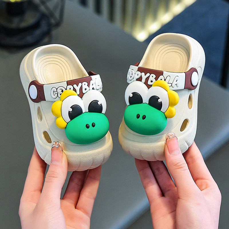 Kids' clogs: summer indoor anti-slip cartoon sandals for girls and boys (toddler to big kid sizes) - perfect for indoor use, outdoor wear, and beach days