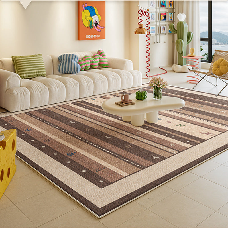 Retro dopamine carpet living room new arrival special-shaped medieval style stain-resistant and easy-care sofa bedroom floor mat non-slip