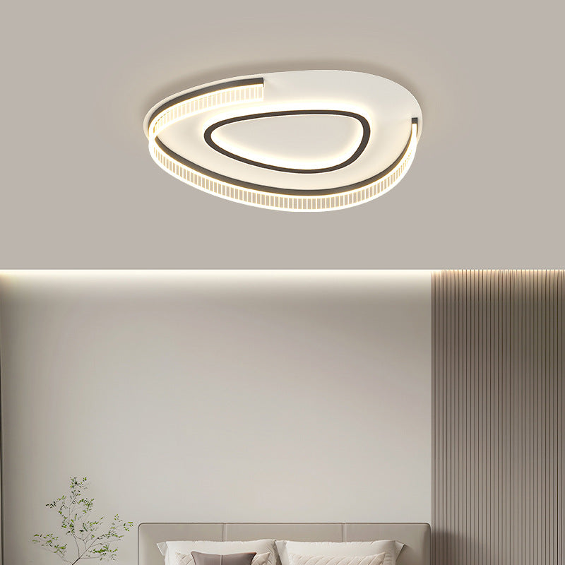 Living room ceiling light modern simple atmosphere creative pebble shape full spectrum lighting whole house package combination