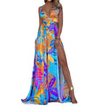 new arrivalspring leaves four-sided elastic dressbohemia suspender off-shoulder tube topmopdress for women