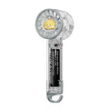 2026 new cross-border transparent handheld fan - mini outdoor portable turbine fan with carabiner clip - student fan
