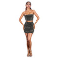 C7123 cross-border   fashion women's fashion hot sexy classy hot diamond suit new