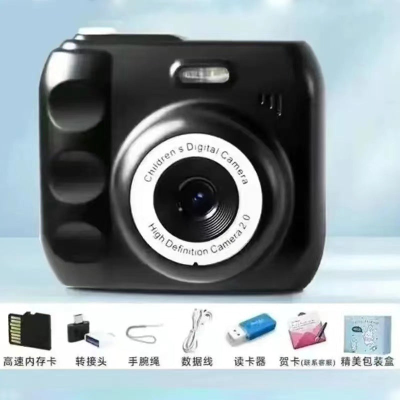 High definition dual camera cute digital camera campus student party can take pictures upload mobile phone camera one piece free shipping