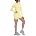 Seamless cross-border yoga set: tummy control, slimming, quick-dry activewear for fitness, outdoor leisure, running, and sports - multi-piece set