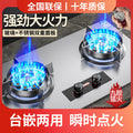 Wholesale high-power gas stove double burner home natural gas stove built-in lpg gas stove