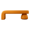 Waiting chair hair salon rest area bench sofa industrial style bench classyaccessible luxury ultra narrow