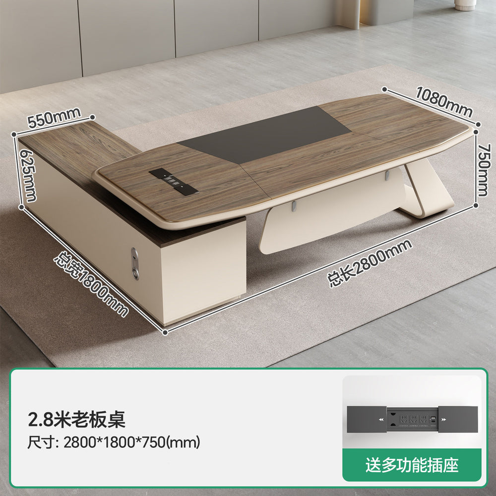 Saint li office desk boss desk casual modern executive desk office desk and chair combination manager desk president