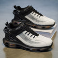 Men's 2025 new winter air cushion running shoes - waterproof, anti-slip, shock-absorbing, breathable men's casual dad shoes