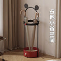 Household umbrella storage rack, door umbrella artifact, iron umbrella placement drain rack, casualclassy hanging umbrella rack