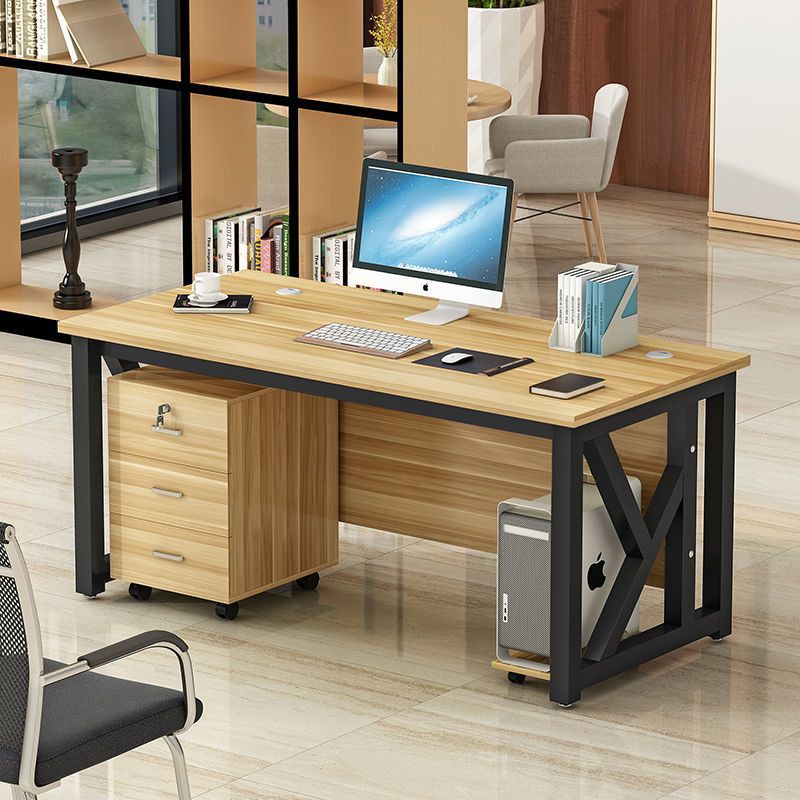 Boss desk office computer desk casual modern for home study desk staff double employee workstation special writing desk