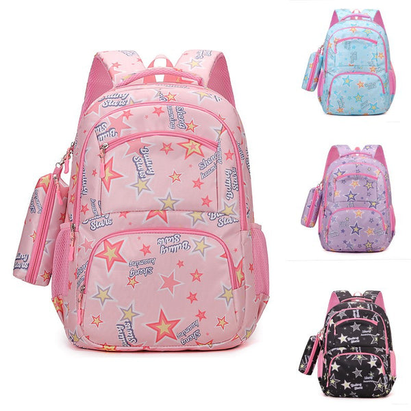 Wholesale new middle and high school students schoolbag large capacity fresh and cute backpack casual simple travel backpack