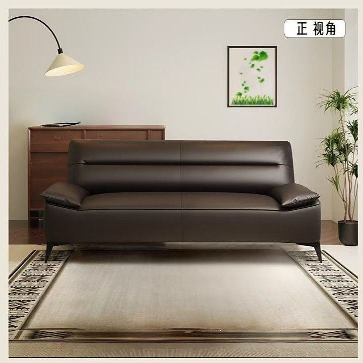 Cat scratch leather foldable sofa bed all-in-one dual-purpose living room office sofa three-slot foldable sofa bed sponge